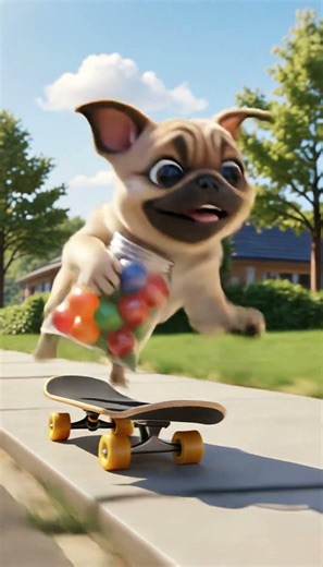 Dog's Secret Bubble Plan! Watch cute Pup Create a Rainbow Bath! 🛁🐶