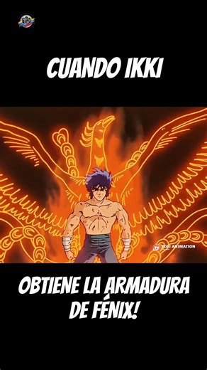 De lo más épico de #SaintSeiya !!! #Ikki #ikkidefenix #fenix #caballerosdelzodiaco #Seiya #viral