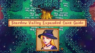 Stardew Valley Expanded Enchanted Grove Guide
