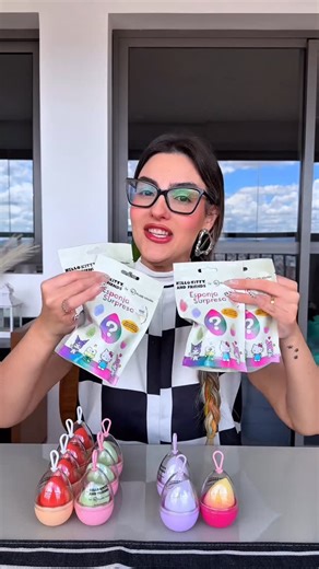 Juliana Aliende on Instagram: "Abrindo LABUBU da maquiagem até completar a coleção! ✨💕 . . . . Esponja Surpresa Hello Kitty da @klassvough Comprei no Mercado Livre e recomendo, lá você aproveita os melhores preços, entrega rápida e muita variedade! ID do Mercado Livre: 72ZOO3-WAA2 🔗 Ou acesse este link: https://mercadolivre.com/sec/2Y47JEY @mercadolivre #MeusFavsDoMercadoLivre #MercadoLivre"