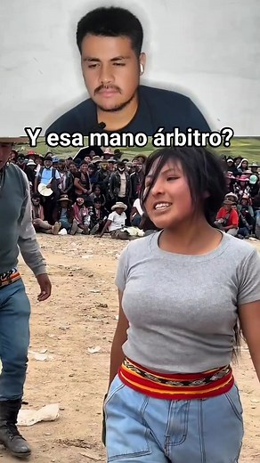 720K views · 7.3K reactions | Y esa mano árbitro #risas #humor #takanakuy #mujeres | Cesar FV | Facebook