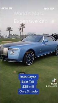 1 of 3 $28 million Rolls Royce Boat Rail first look spotted in Dubai