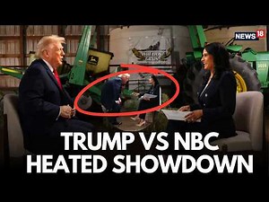Trump Loses Temper, Throws Mic, Walks Out Of Interview: ‘You're Stupid, I've Had Enough, Darling'