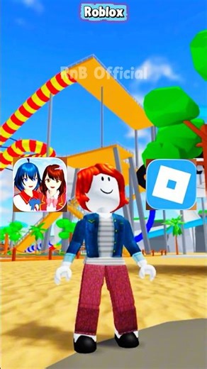 Sakura VS Roblox, Water Park Pantai