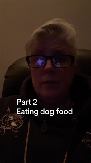 Eating dog food. It was @omnipet 😂