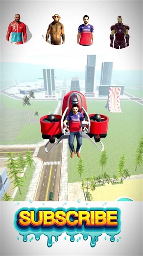 Franklin vs Monkey vs Virat Kohli vs Iron man 🤯😲 #indianbikedriving #shortsfeed