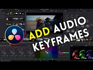 How to Add Audio Keyframes in DaVinci Resolve 2025?
