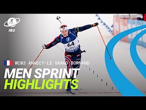 Strong Skiing and a Last-Loop Twist | Men’s Sprint Highlights Annecy