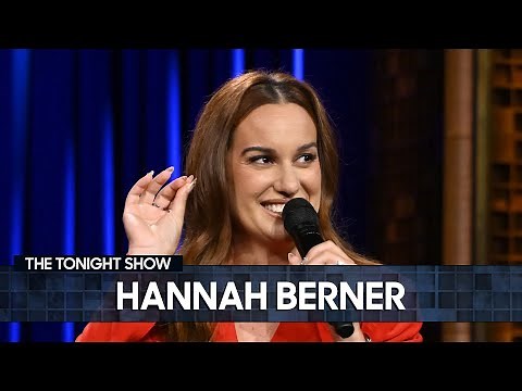 Hannah Berner Stand-Up: Turning 30, Marrying Older Men | The Tonight Show Starring Jimmy Fallon