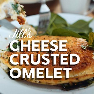 108K views · 1.3K reactions | Once you go cheese-crusted, there's no turning back. Jill's hearty breakfast miracle with its irresistible crust and sumptuously rich filling puts traditional omelets to shame. 燎 Link to written recipe  https://www.dietdoctor.com/recipes/jills-cheese-crusted-omelet | Diet Doctor | Facebook