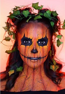 Pumpkin Queen Halloween Makeup Tutorial — Pumpkin Makeup Ideas