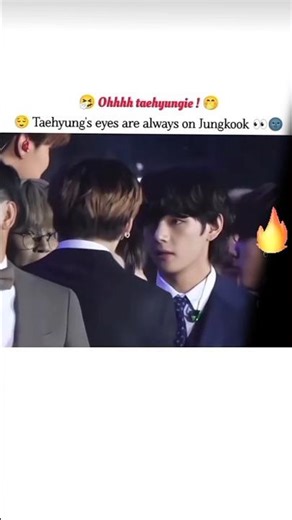Taehyung's eyes alweyes are always on 🫣🐯🐰#taekook #vkook #shorts #bts#vjk#viral#vkookdreamIL