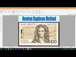 Newton Raphson Method MATLAB Code | Newton Raphson Method for solving non-linear equation in MATLAB