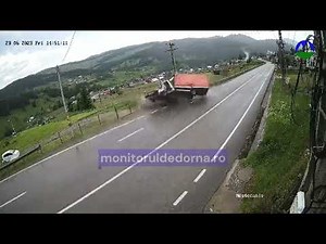 Iată momentul LIVE al producerii accidentului rutier grav din Pasul Mestecăniș (23 iunie 2023)