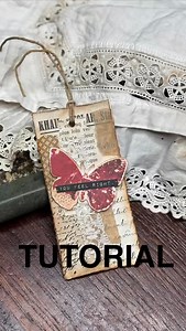 Giving discarded tags a second life ✂️✨ In this tutorial, I’m transforming a recycled paper tag into a vintage-style junk journal tag using layered paper scraps, old book text, delicate lace, distressed edges, and a butterfly focal point. It’s an easy, mindful project that blends slow crafting, upcycling, and textural storytelling. Perfect for junk journals, art journals, happy mail, or gift wrapping – and a beautiful reminder that even the smallest paper pieces can become something special. 🤍