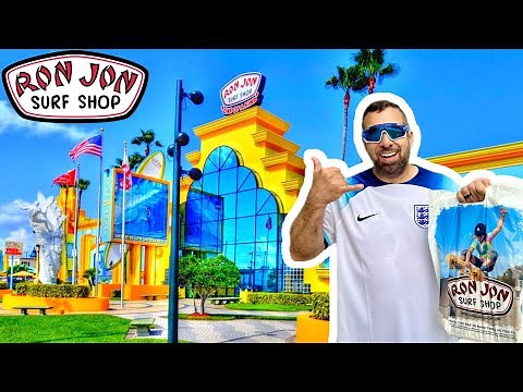 RON JON: Visiting the LARGEST Surf Shop in the World at Cocoa Beach Florida!