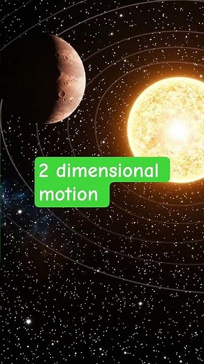 Motion in one, two and three dimensions #physics #science