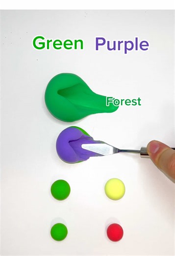 Exploring Color Mixing: Greens and Shades