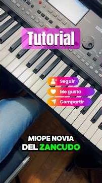 Modo Tutorial - La Abeja Miope #musicaparabailar#elcoyotemusic#moviditas#teclados #Bailar