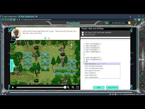Ozaria-Javascript-Chapter 3-Module 1- Pinefield