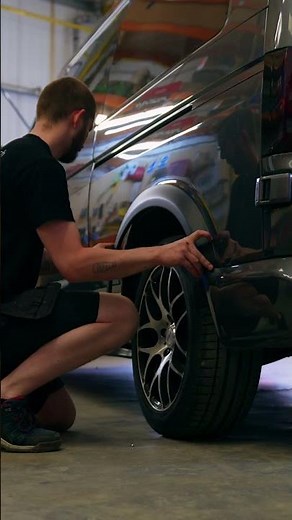 Wheel arch trim installs