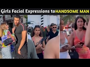 When Handsome Guy Walk in public: Women Reactions ✓✓