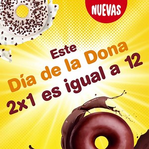 ¡Celebra este Día de la Dona, con el 2X1 de Bimbo Donuts en walmart.com Más información aquí. http://bit.ly/2KxlfZ9! | Bimbo México