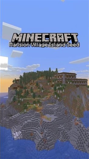 INSANE Mansion Village Island Seed (0.0001%)
