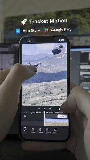 Testing my motion tracking video editor app using video from: mitchyb110 TikTok