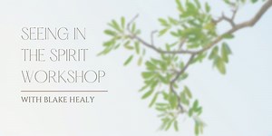 Seeing in the Spirit Workshop with Blake Healy