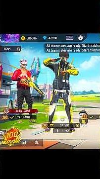 100 Streak 😱 #freefire #satvik #shorts
