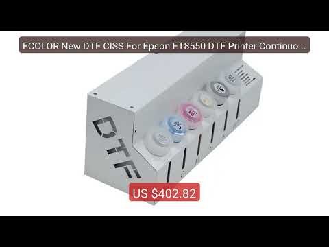 FCOLOR New DTF CISS For Epson ET8550 DTF Printer Continuous I... — Amazing Value 2026 | Must Have!