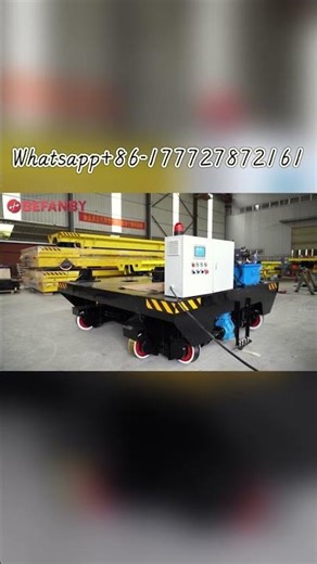 Heavy Load 16 Ton Electric Railway Transfer Carts