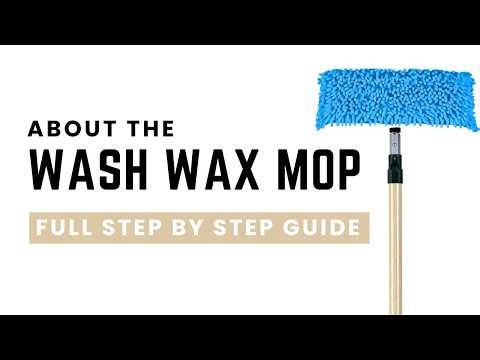 About the Mop – How to Use the Waterless Wash Wax Mop – The Ultimate Tool for Large Vehicles