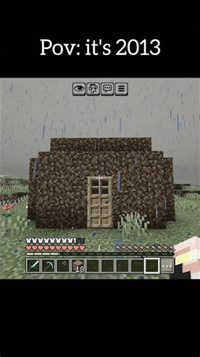 POV: It’s 2013… 😨 | Minecraft #shorts #minecraft #minerush #trend
