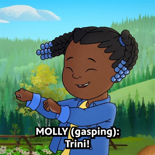 On the way to the fair, Molly and Trini learn that sometimes, life… can be unfair. Check out new episodes of Molly of Denali like this one, “Caught Off Gourd” on PBS KIDS. | PBS KIDS