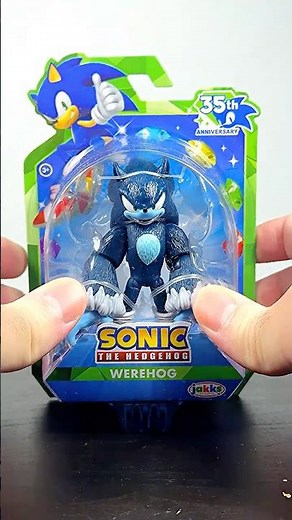 mini Werehog Sonic figure unbox and review 📦