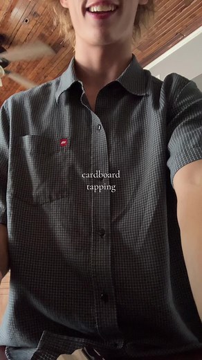 Relaxing Cardboard Tapping ASMR Experience