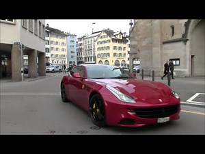 Ferrari FF goes crazy in Zürich