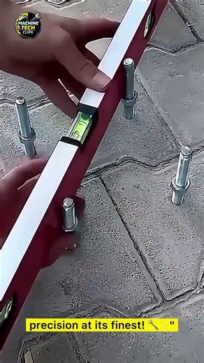 Precision Leveling of Suspended Steel Columns 🏗️📏