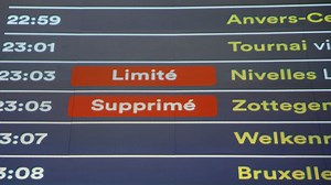Grève des trains : les syndicats et les trois sociétés du rail conviennent d'un calendrier de négociations - RTBF Actus
