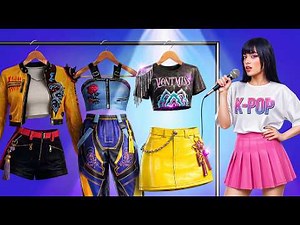 ZOEY transforms into the ULTIMATE HUNTRIX! KPop Demon Hunter Glow Up & Funny Makeover!