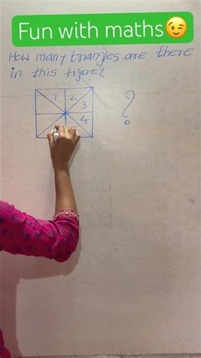 🧿Counting Figures Triangles | logical reasoning | 🔥#mathstricks #reasoning #shorts
