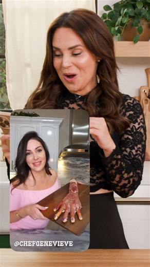 78K views · 666 reactions | VIRAL Edible Cheese Hand Charcuterie Board! @chefgenevieve #food #recipe #halloween | Rosanna Pansino | Facebook