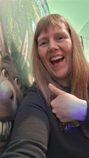 With My Friend D-D-D-Donkey 😮💥😁 Shrek Adventure 🥳 23/4/26 Birthday Celebration Vlog 🎊 #shorts #shrek