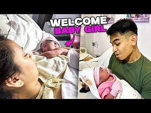 OUR BABY GIRL IS OUT - BIRTH VLOG