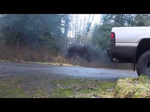 Cummins revs and smoke