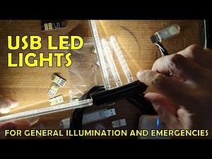 USB LED Lights - Testing out various types