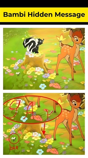 Disney's HIDDEN Secret in Bambi! 🦌🐝