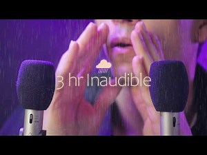ASMR 3 Hours of Inaudible Whispers for Deep Sleep 😴 (No Talking, Rain, Ocean Waves, Echo) No Mid Ads